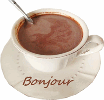 Gif animé bonjour